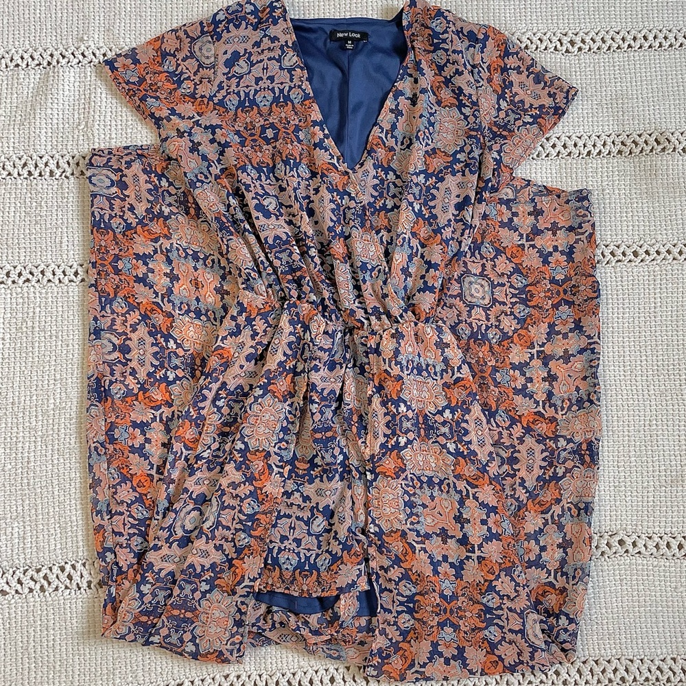 Floral Pattern Romper